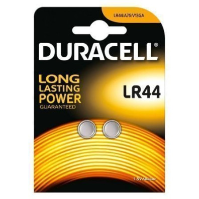 Pilas de Botão Duracell LR44/1.5V Pack 2