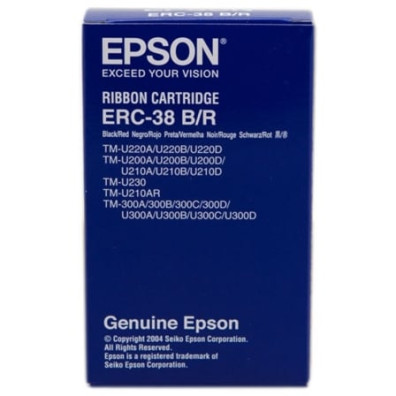 Cinta Nylon Epson ERC-38 Preto - Consumível Original EPSON