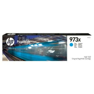Cartucho de Tinta Original HP no973X - Alta Qualidade e Confiabilidade - Cian