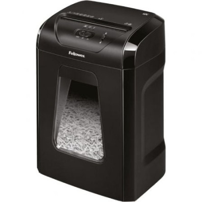 Destructora Fellowes 12C/ Corte em Partículas de 4 x 40mm - Negra
