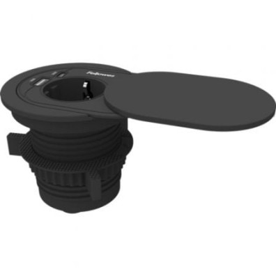 Enchufe Empotrable com USB Tipo-C e USB - Fellowes