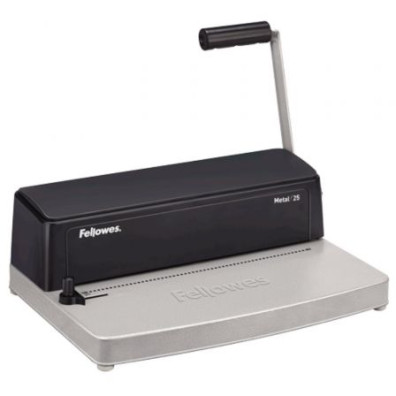 Enquadernadora Fellowes Metal 25 - Ideal para escritório e casa