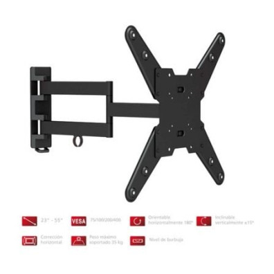 Suporte de Pared Orientável/ Inclinable Fonestar STV-683N para TV de 23-55" - até 35kg