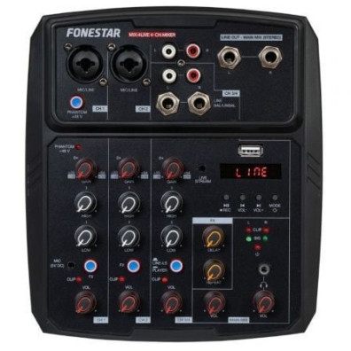 Mesa de Misturas Fonestar MIX-4LIVE