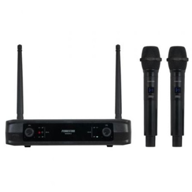 Micrófono Inalámbrico Duplo Mano UHF Fonestar SONAIR-2M