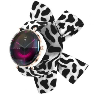Smartwatch Lucca SB-370 Forever - Ouro Rosa, Notificações e Frequência Cardiaca
