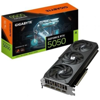 Cartão Gráfico Gigabyte GeForce RTX 5050 Gaming OC - 8GB GDDR6