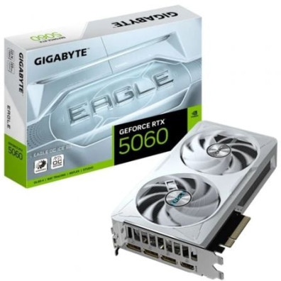 Cartão Gráfico Gigabyte GeForce RTX 5060 Eagle OC ICE - 8GB GDDR7
