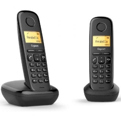 Gigaset A270 Duo Telefone DECT/analógico Preto - Telefone - Preto