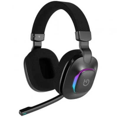 Auriculares Gaming Inalámbricos Hiditec Vortex ARGB com Micrófono - Jack 3.5/Bluetooth