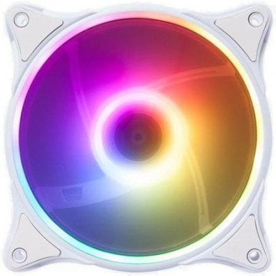 Ventilador Hiditec N18 ARGB/ 12cm - Branco