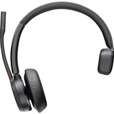 Auricular Inalámbrico Poly Voyager 4310 com Micrófono Bluetooth + Adaptador BT700 + Base de Carga