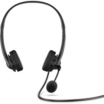 Auriculares HP G2 com Micrófono e USB - Som Premium - Pretos