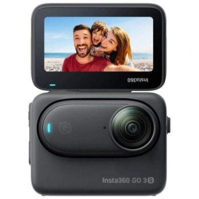 Câmera Digital Desportiva Insta360 GO 3S/ 4K/ Ângulo de visão 180o - Negra