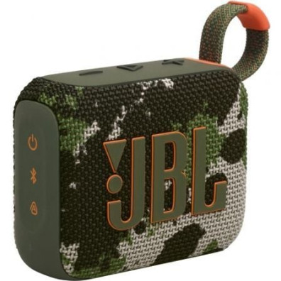 Altavoz JBL GO 4 com Bluetooth - Camuflaje