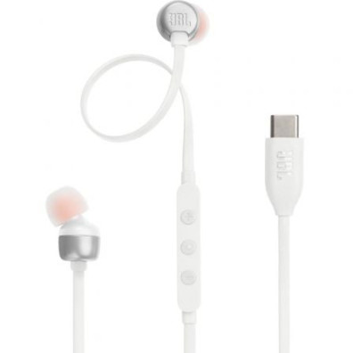 Auriculares Intrauditivos JBL Tune 310C/ com Micrófono - Brancos