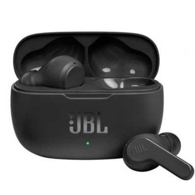Auriculares Bluetooth JBL Wave 200TWS com caixa de carga/ Autonomia 5h - Pretos