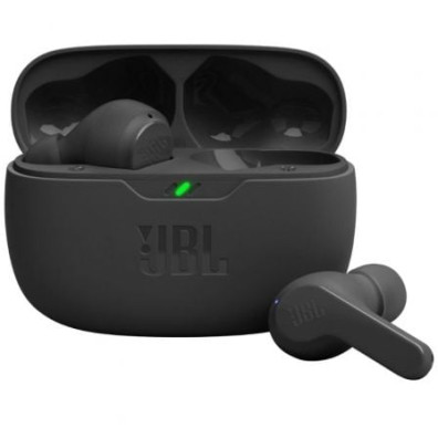 Auriculares Bluetooth JBL Wave Beam - Estuche de carga incluído - Autonomia de 8h