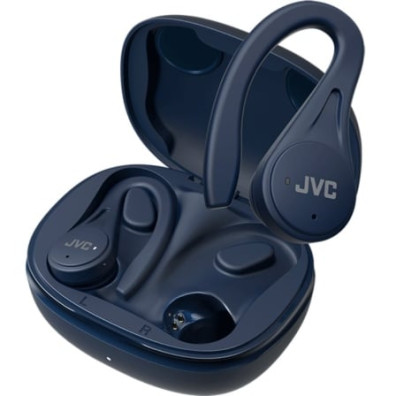 Auriculares Bluetooth JVC HA-EC25T com caixa de carga e autonomia de 7.5h