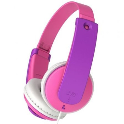 Auriculares infantis JVC HA-KD7/ Jack 3.5 - Rosas
