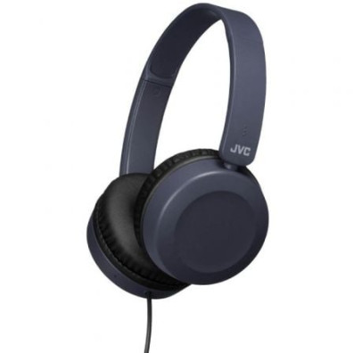 Auriculares JVC HA-S31M/ com Micrófono/ Jack 3.5 - Azules