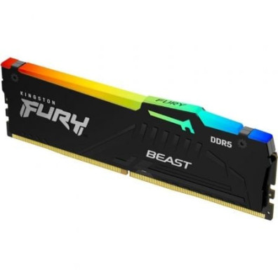 Memória RAM Kingston FURY Beast RGB EXPO 32GB DDR5 6000MHz CL30 - DIMM