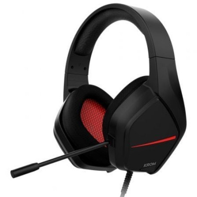 Auriculares Gaming Krom Kopa Move com Micrófono - Jack 3.5