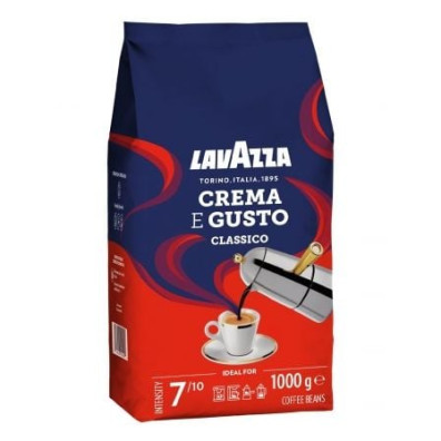Café em Grano Lavazza Crema e Gusto Clássico - Sabor e aroma excepcionais
