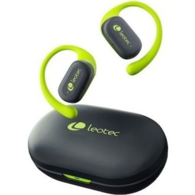 Auriculares Deportivo Bluetooth Leotec Open Air Zenith Sport com caixa de carga/ Autonomia 6.5h - Lima
