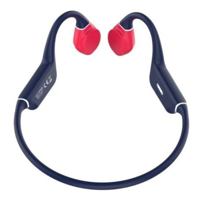 Auriculares Inalámbricos Desportivos de Condução Ósea Leotec Osea Kuri/ com Micrófono/ Bluetooth - Azules e Vermelhos