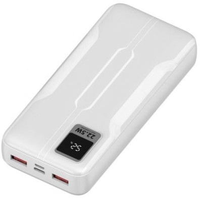Powerbank 20000mAh Leotec LEPOW20W22W/ 22.5W - Carregador Portátil Alta Capacidade