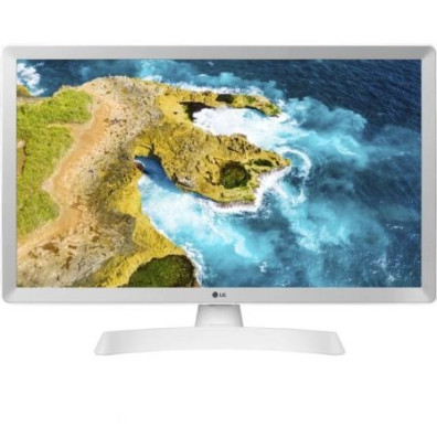 TV LG Smart 23.6 HD Wifi em Branco - Branco