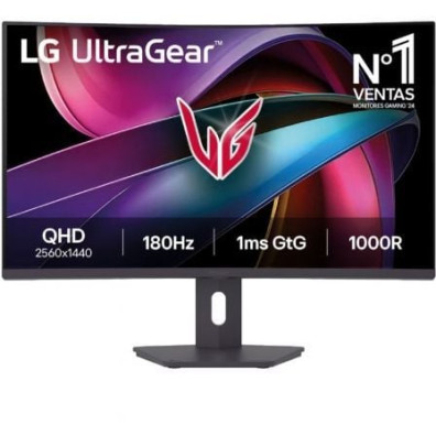 Monitor Gaming Curvo LG UltraGear 32G600A-B QHD 31.5" 1ms 180Hz VA Altura Ajustável