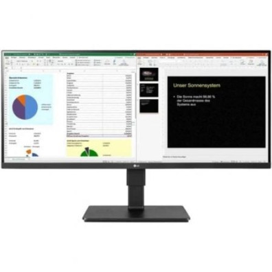Monitor Profissional Ultrapanorámico LG 34BR65F-B 34" WFHD Multimédia Altura Ajustável