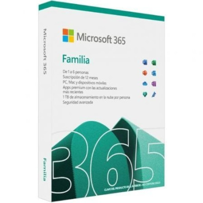 Microsoft 365 Família - Até 6 Usuários - Licença Anual