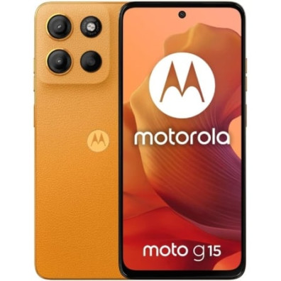 Motorola Moto G15 Naranja 8GB/128GB 4G - Móvel Smartphone - Laranja