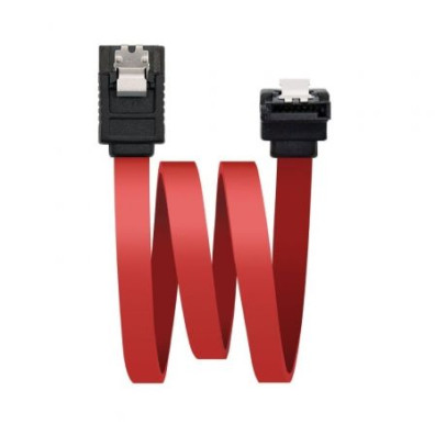Cabo SATA Nanocable 10.18.0301/ SATA Hembra - SATA Hembra/ 50cm - Vermelho