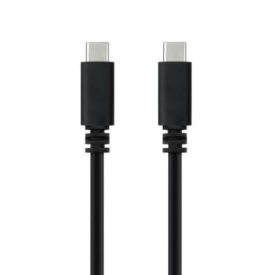 Cabo USB Tipo-C Macho a USB Tipo-C Macho Nanocable 480Mbps 1.5m