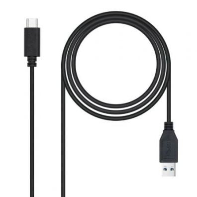 Cabo USB 3.1 Tipo-C Nanocable 10.01.4002/ USB Tipo-C Macho - USB Macho/ 10Gbps/ 2m