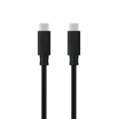 Cabo USB Tipo C Nanocable 10.01.4100 Macho a Macho 100W 10Gbps 50cm