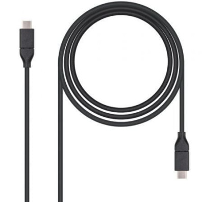 Tipo C Cabo USB 3.1 1m Macho a Macho - Nanocable 10.01.4101