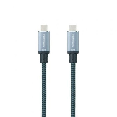 Cabo USB 3.2 Tipo-C Nanocable 10.01.4103-COMB/ USB Tipo-C Macho - USB Tipo-C Macho/ Até 100W/ 20Gbps/ 3m