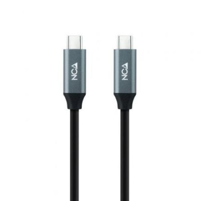 Cabo USB 3.2 Tipo-C Nanocable 10.01.4303/ USB Tipo-C Macho - USB Tipo-C Macho/ 3m