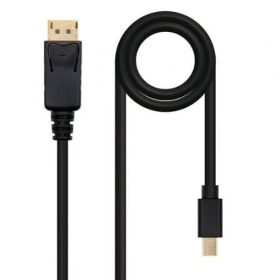 Cabo Mini DisplayPort 1.2 4K Nanocable 10.15.2402 - DisplayPort Macho a Mini DisplayPort Macho/ 2m
