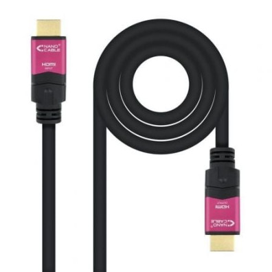 Cabo HDMI 2.0 4K Nanocable - 25m, HDMI Macho a HDMI Macho