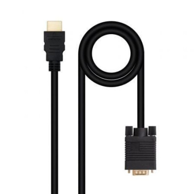 Cabo Conversor Nanocable HDMI a VGA Macho - Macho 1.8m