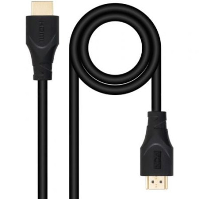 Cabo HDMI 1.8 M Negro NanoCable V1.4 CCS A/M A/M - Preto