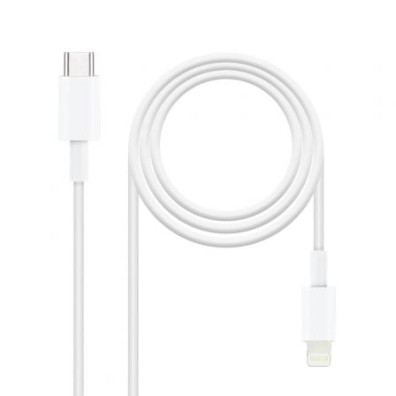 CABLE LIGHTNING A USB-C 1M NANOCABLE - Branco