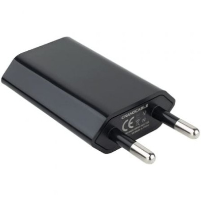 Carregador de Pared Nanocable 10.10.2002/ 1xUSB