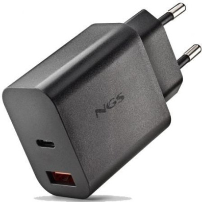Carregador de Pared NGS Era GaN 30W Tipo-C/USB